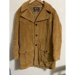 Oakbrook Sportswear faux Fur Lined Button Down Jacket 42